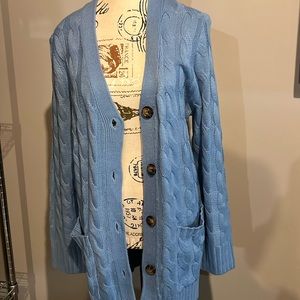 NWT Beautiful blue cardigan!